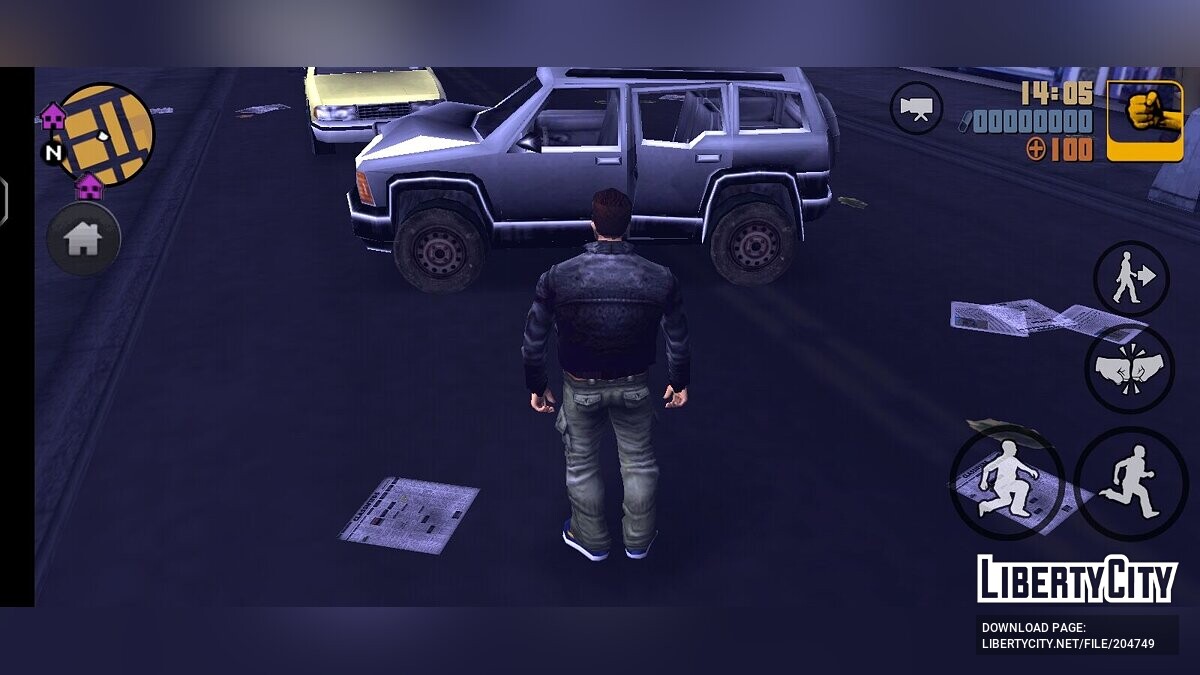 Скачать Liberty City Twenty Ten (Mobile) для GTA 3 (iOS, Android)