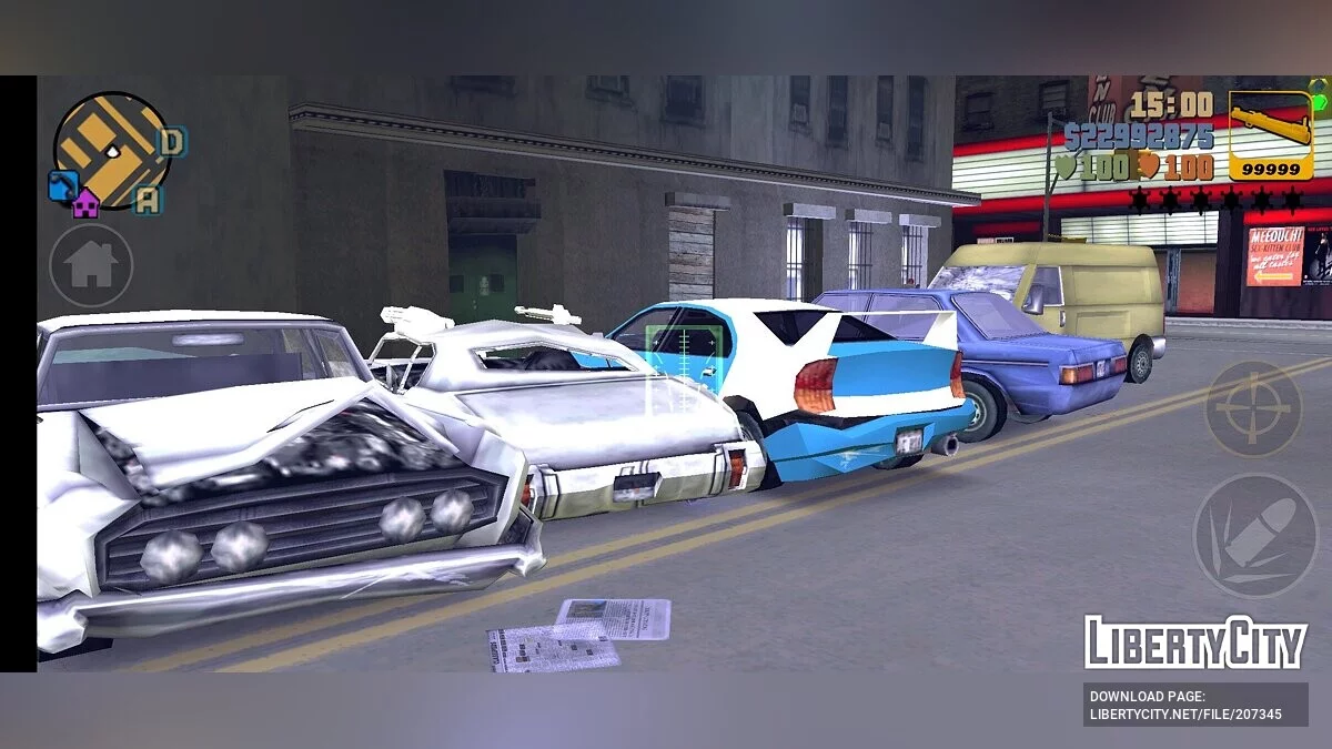 GTA: TT Mobile Port (bug fix) / GTA 3 (iOS, Android)