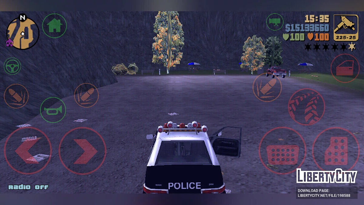 GTA 3: The Definitive Edition - новые текстуры для меню игры / GTA 3 (iOS, Android)