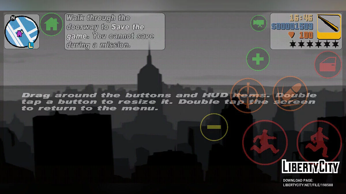 GTA 3: The Definitive Edition - новые текстуры для меню игры / GTA 3 (iOS, Android)