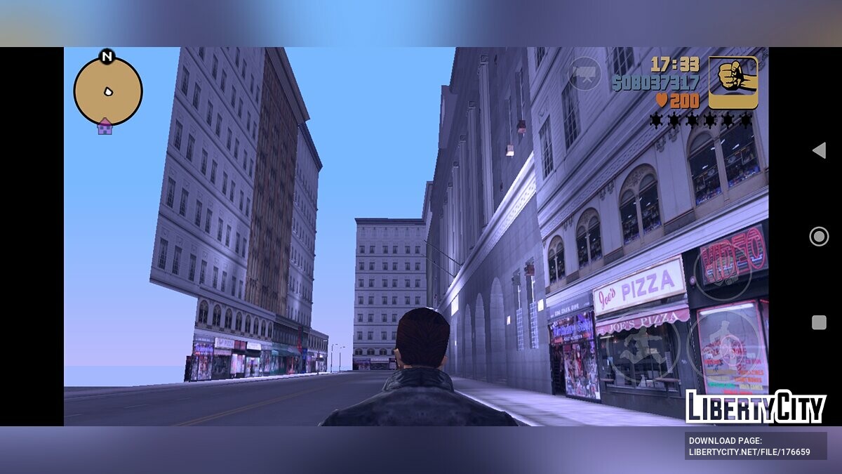 Скачать Возможность ходить в Городе Призраке для GTA 3 (iOS, Android)