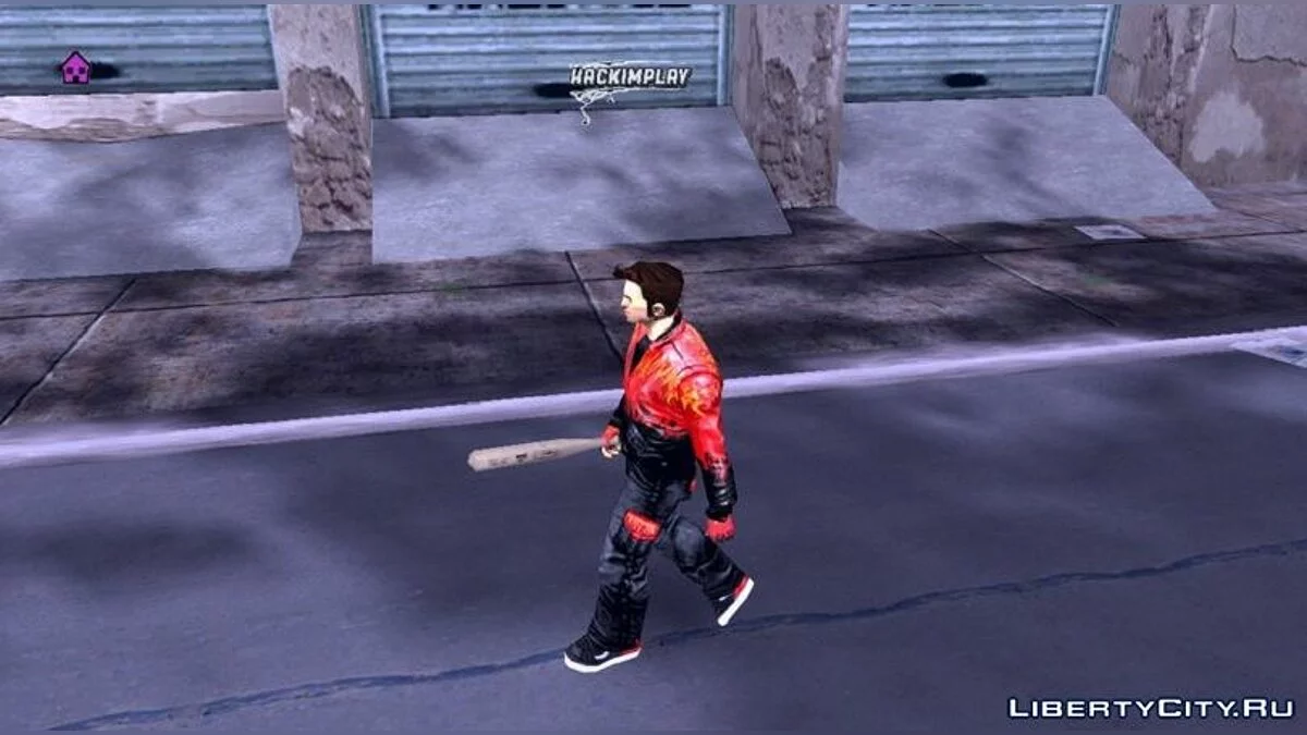 Огненный костюм для Клода / GTA 3 (iOS, Android)