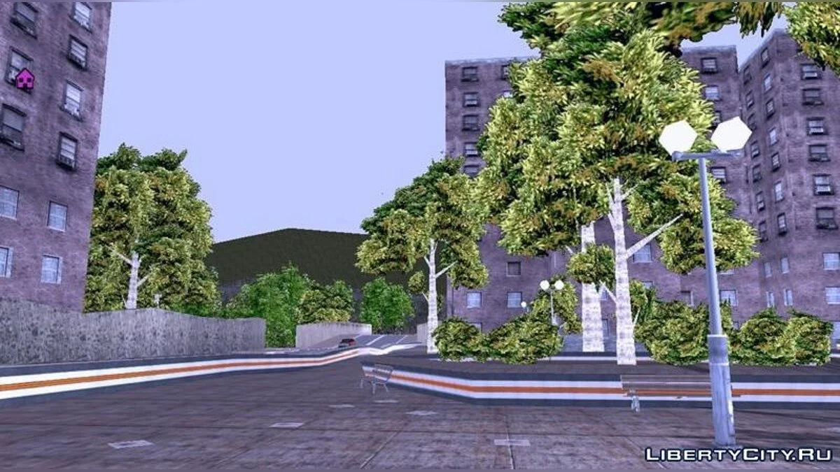Новые текстуры для деревьев  / GTA 3 (iOS, Android)
