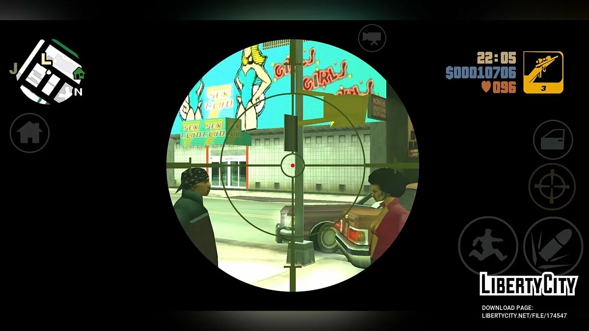 Remastered HUD / GTA 3 (iOS, Android)