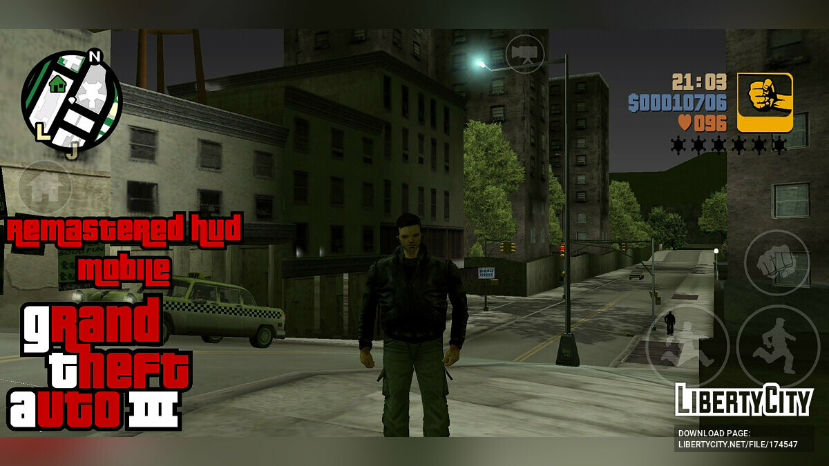 Скачать Remastered HUD для GTA 3 (iOS, Android)