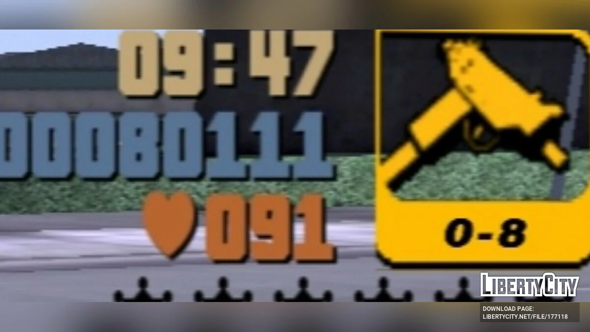 Перевод от Бука + интерфейс с ПК-версии / GTA 3 (iOS, Android)