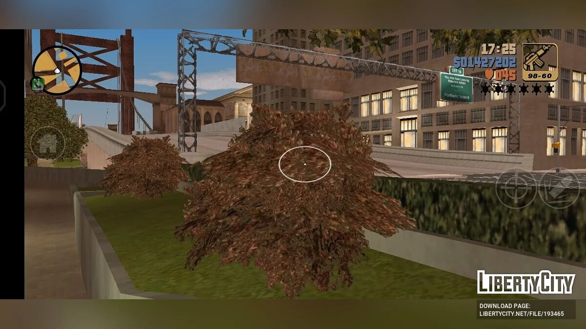 HQ Деревья и растительность / GTA 3 (iOS, Android)