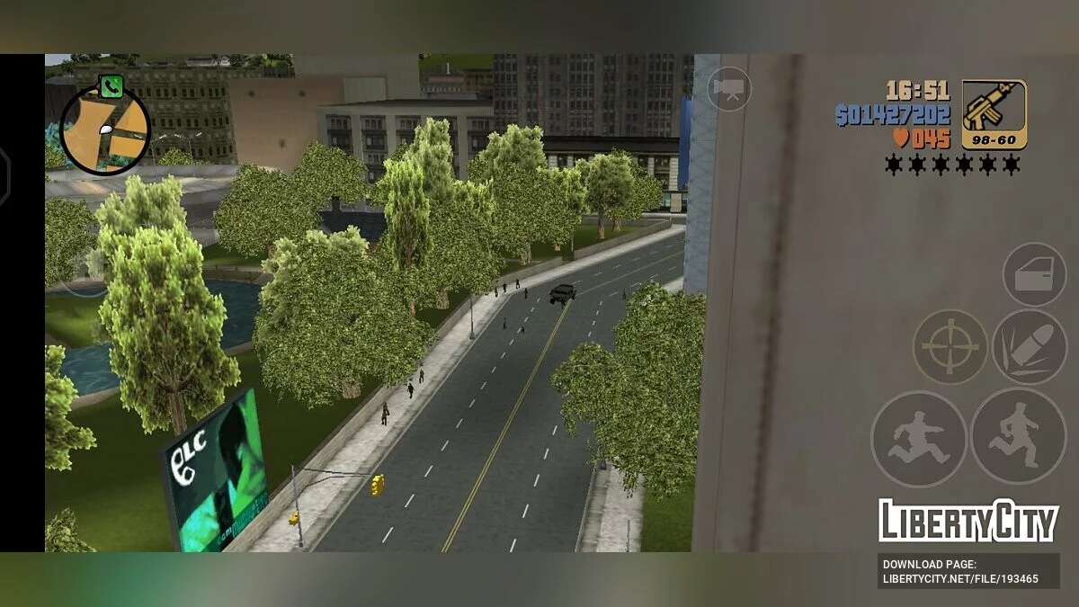 HQ Деревья и растительность / GTA 3 (iOS, Android)