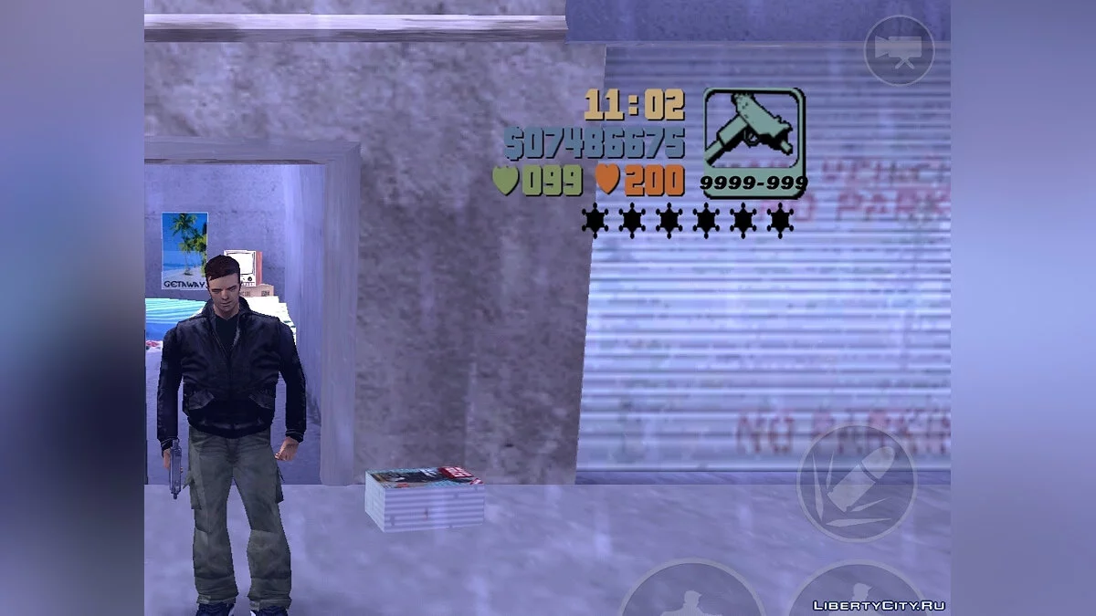 Увеличение объем магазина и урона / GTA 3 (iOS, Android)