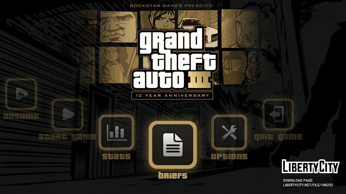 Скачать Оригинальные файлы игры для GTA 3 (iOS, Android)