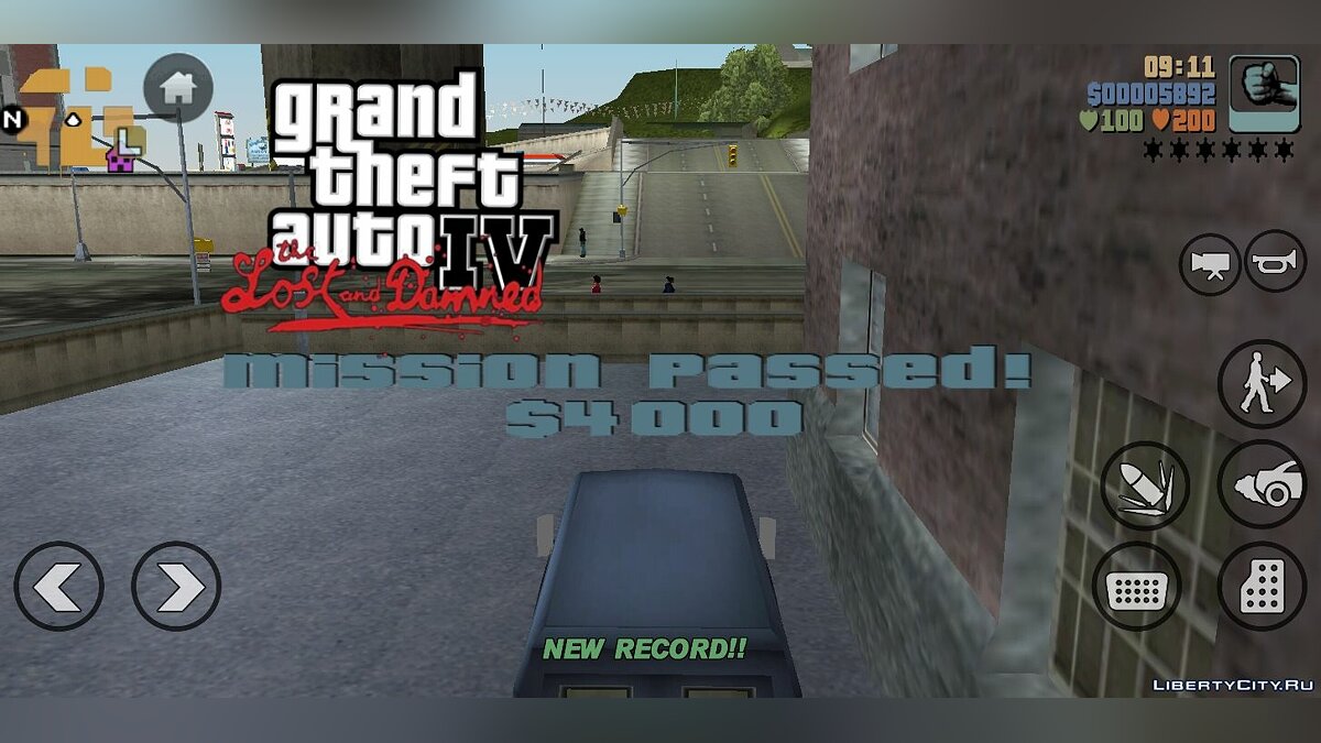 HD Universe Mission Passed Melody for Android для GTA 3 (iOS, Android) - Картинка #4
