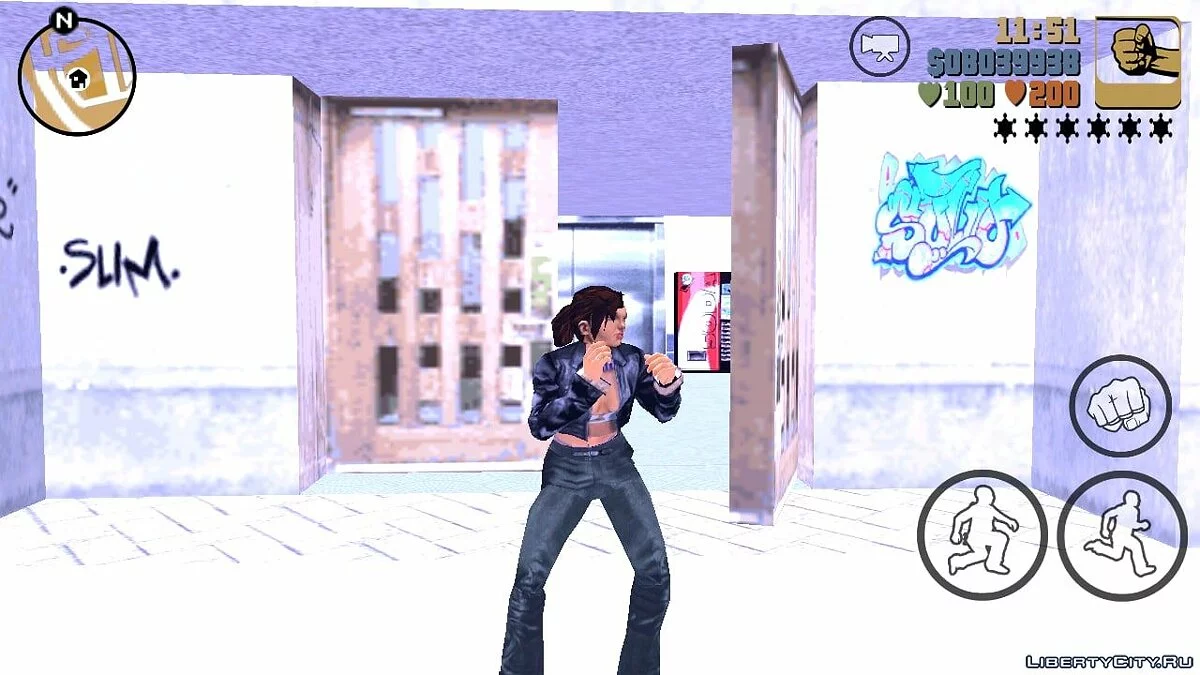 Каталина вместо Клода / GTA 3 (iOS, Android)