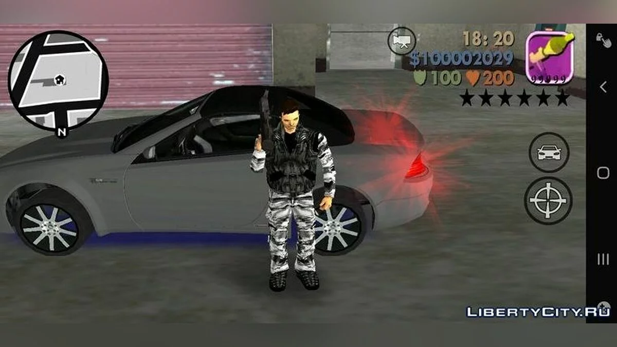 Худ из GTA Vice City / GTA 3 (iOS, Android)