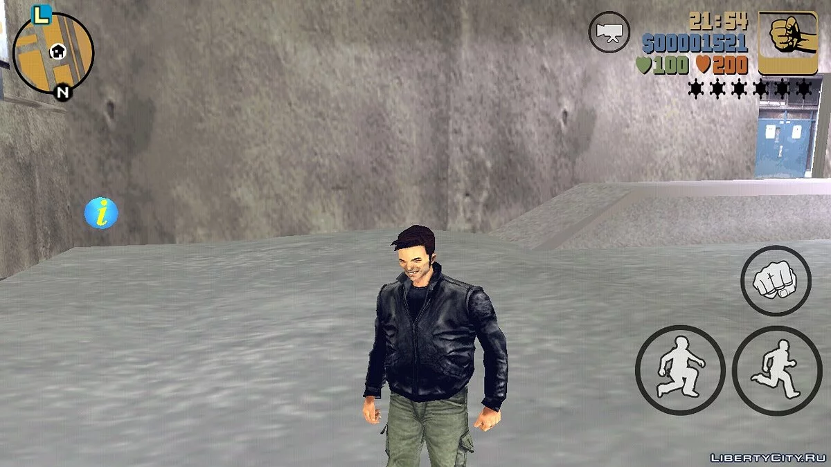 Улыбка Клода / GTA 3 (iOS, Android)