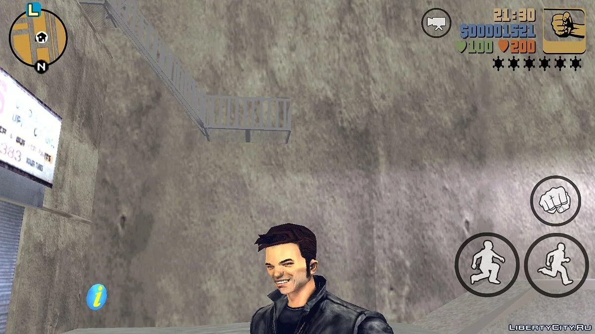 Улыбка Клода / GTA 3 (iOS, Android)