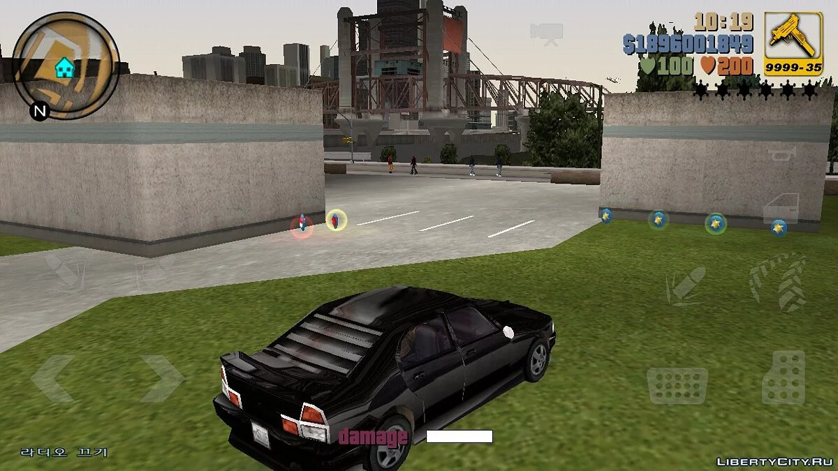 Эффект блеска  / GTA 3 (iOS, Android)