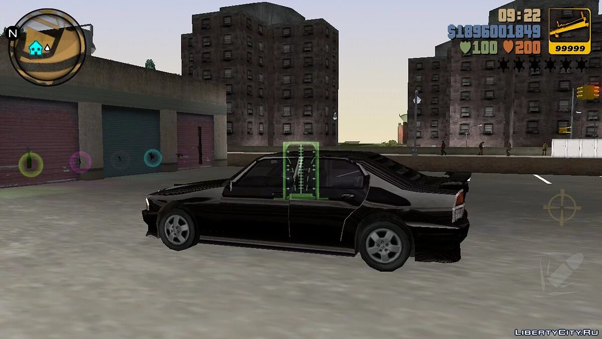 Эффект блеска  / GTA 3 (iOS, Android)