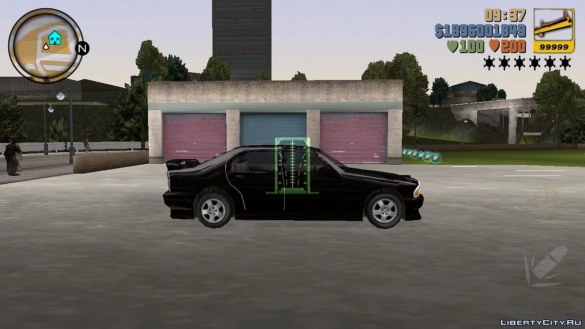Эффект блеска  / GTA 3 (iOS, Android)
