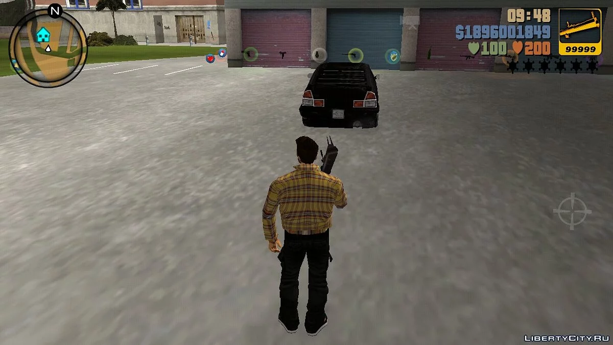 Эффект блеска  / GTA 3 (iOS, Android)