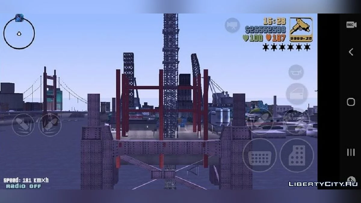 Буровая вышка / GTA 3 (iOS, Android)
