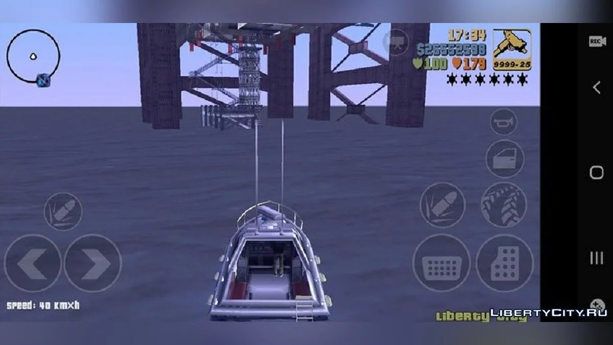 Буровая вышка / GTA 3 (iOS, Android)