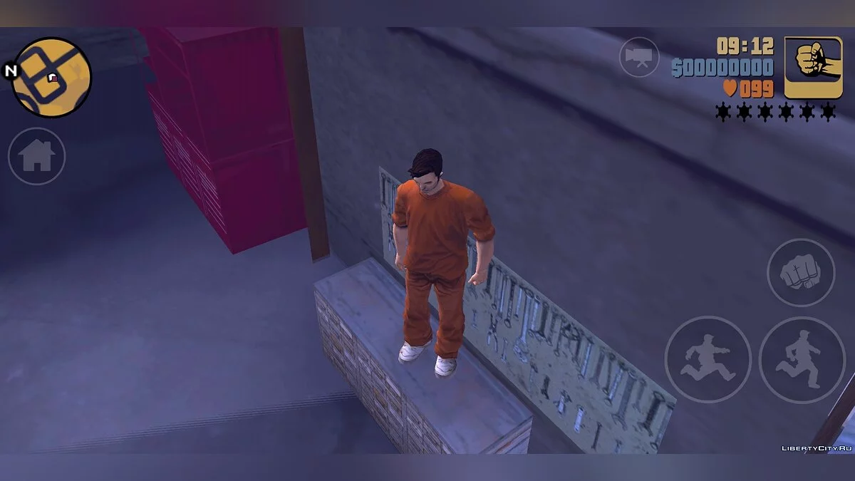 Войти в гараж к Джоуи (Есть коллизия) / GTA 3 (iOS, Android)