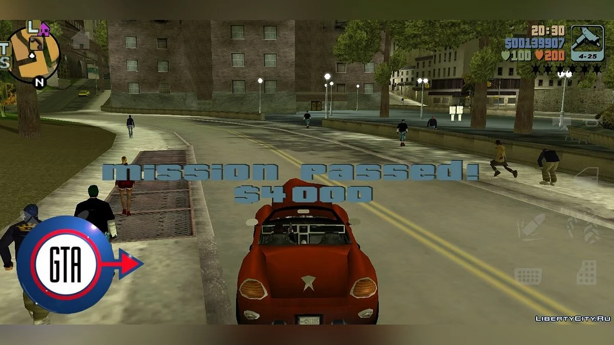 2D Universe Mission Passed Melody for Android / GTA 3 (iOS, Android)