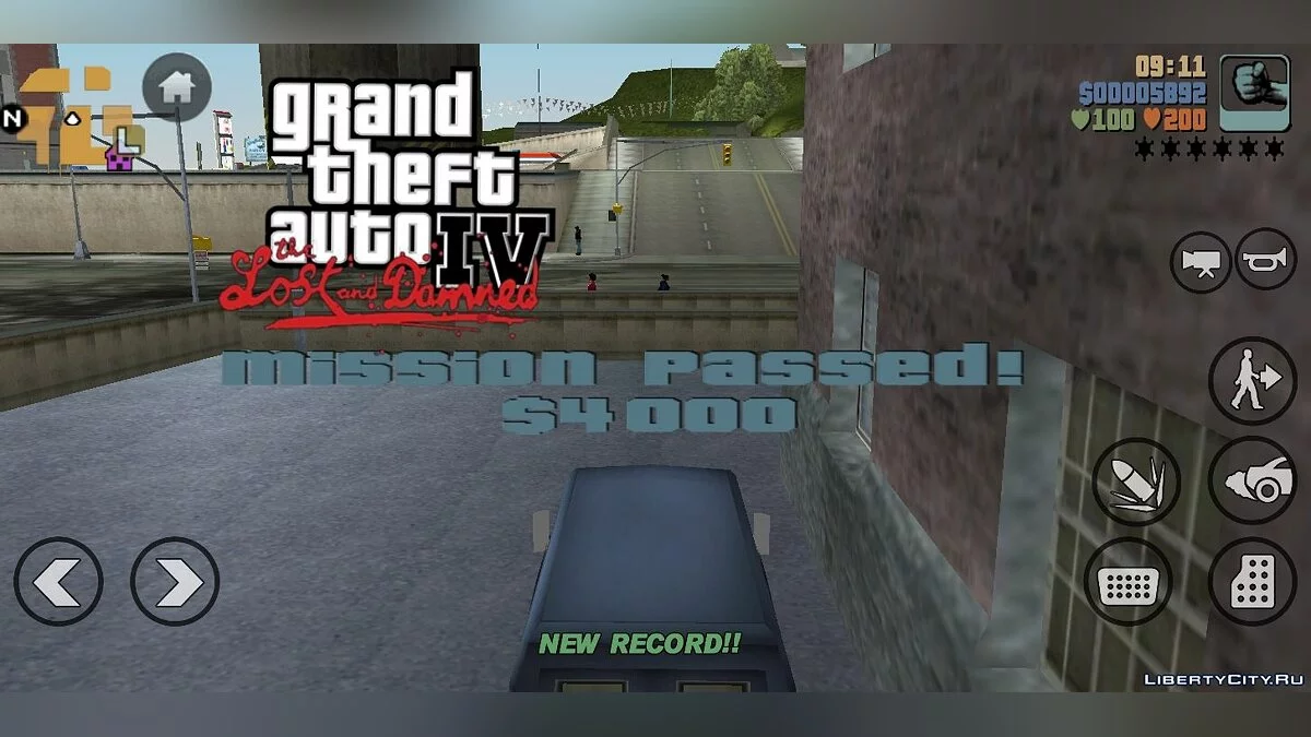 HD Universe Mission Passed Melody for Android / GTA 3 (iOS, Android)