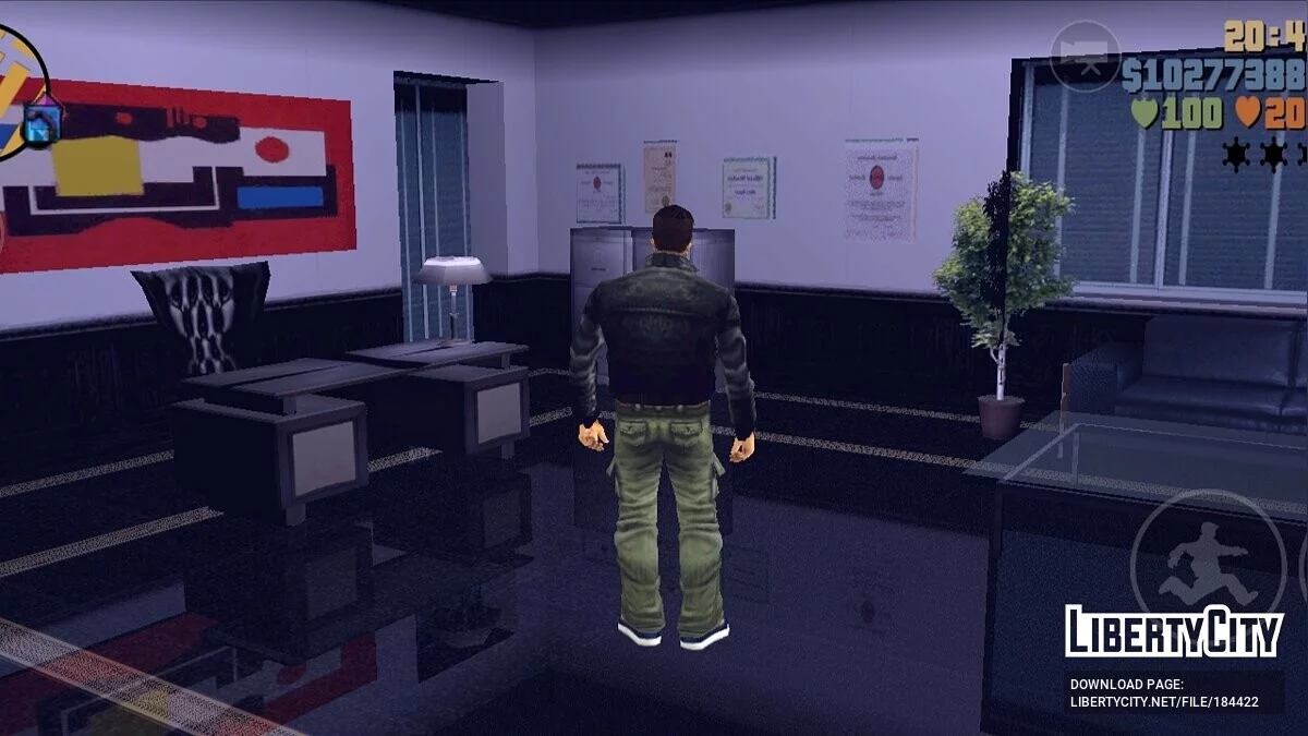 Интерьер Либерти Банка / GTA 3 (iOS, Android)
