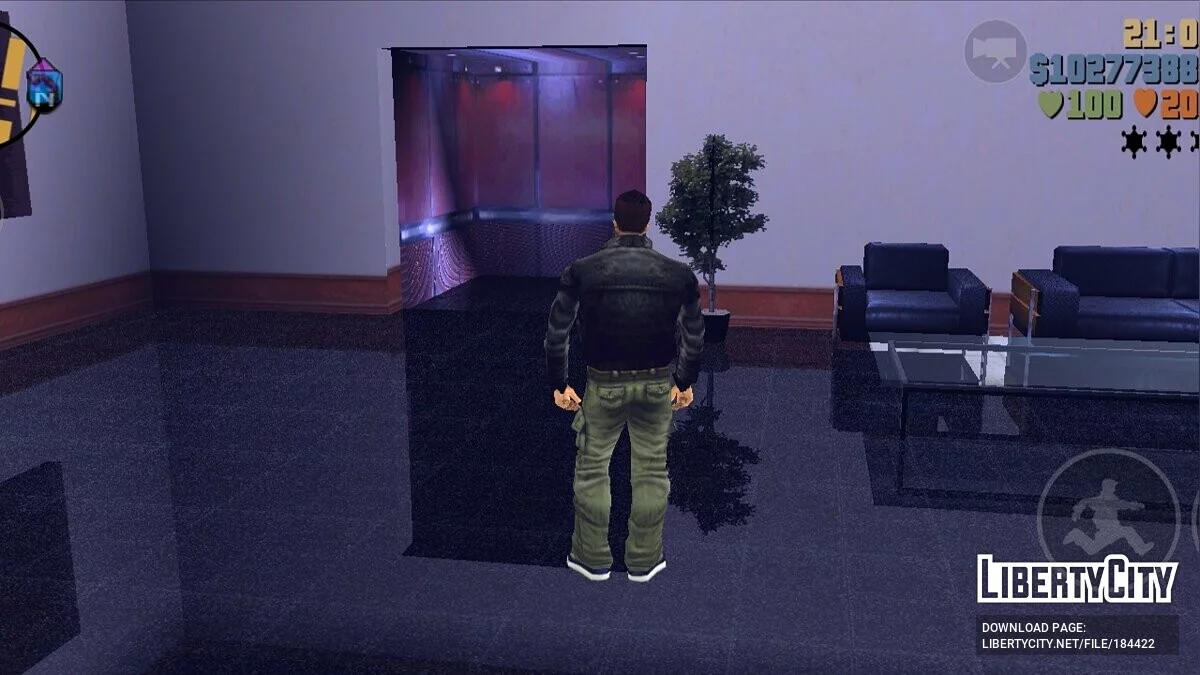 Интерьер Либерти Банка / GTA 3 (iOS, Android)