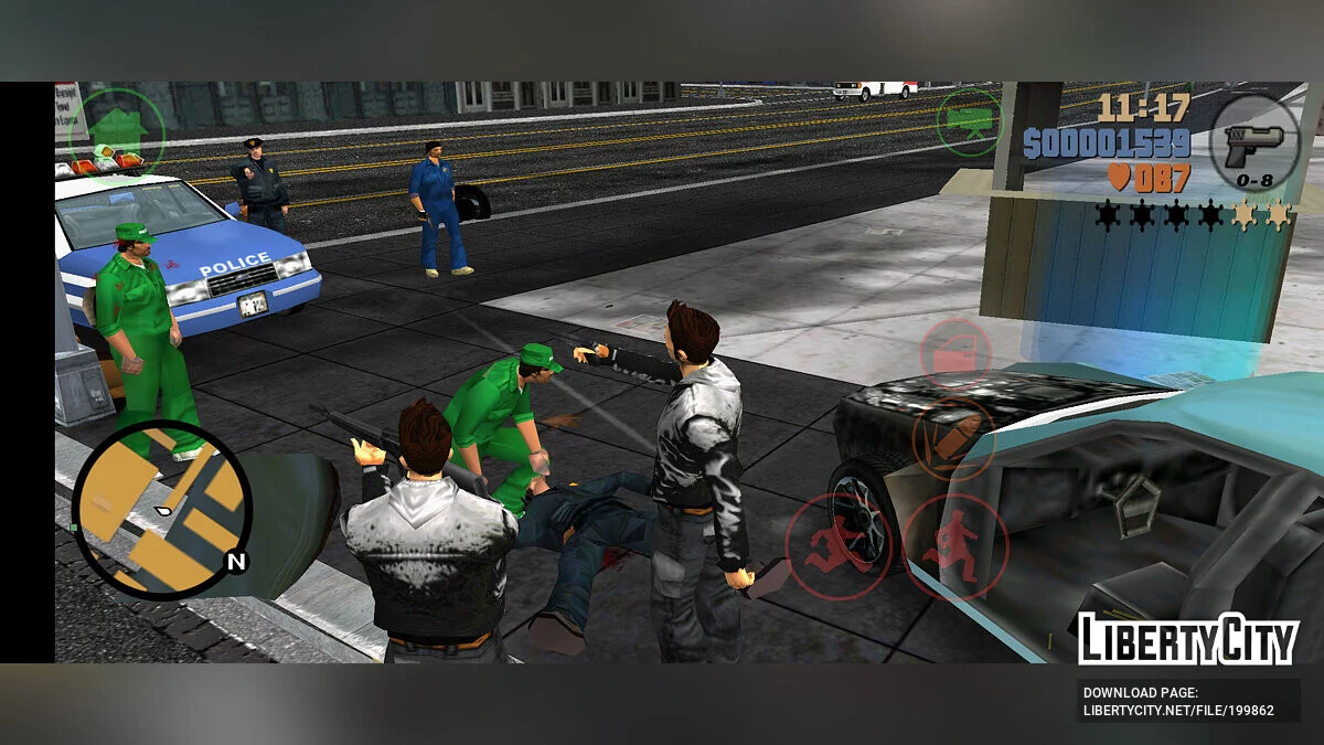 Сборник модификаций Definitive Edition / GTA 3 (iOS, Android)