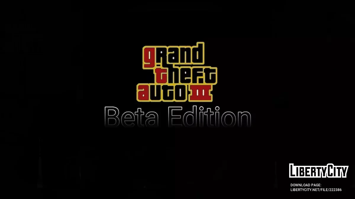 GTA 3 Beta Edition / GTA 3 (iOS, Android)