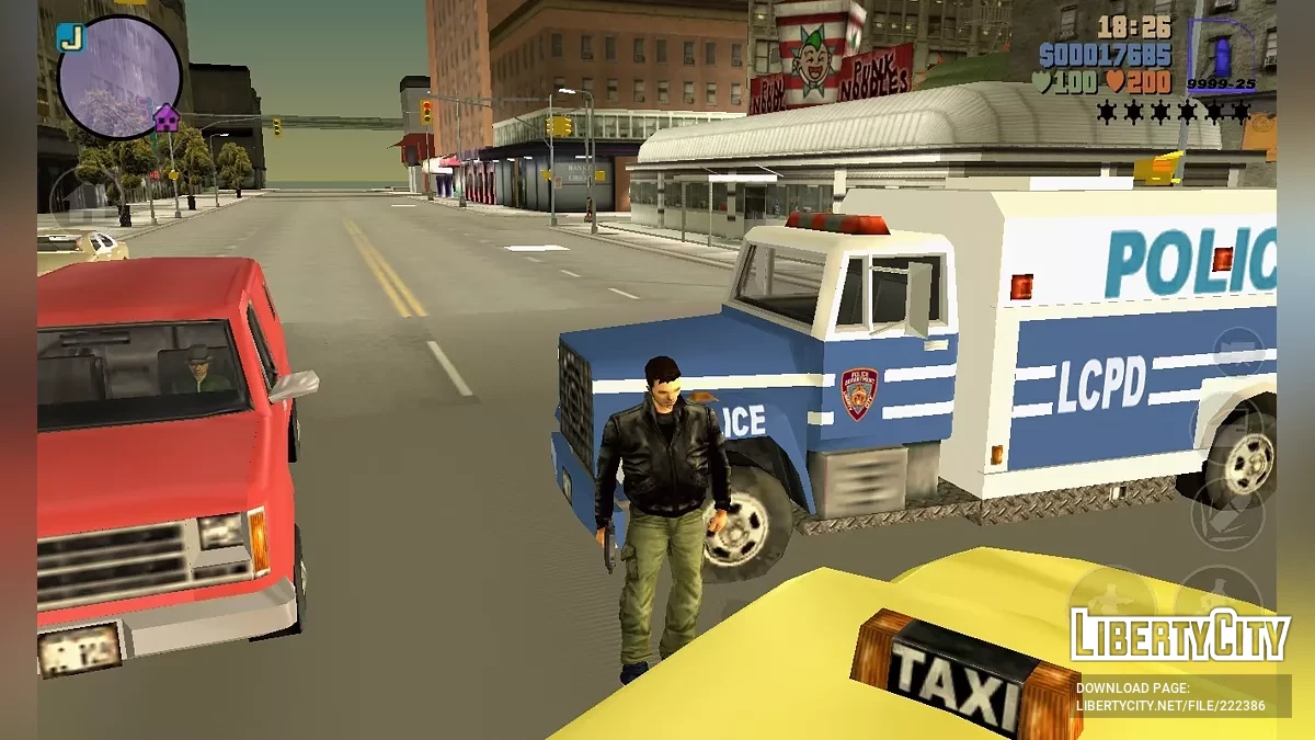 GTA 3 Beta Edition / GTA 3 (iOS, Android)