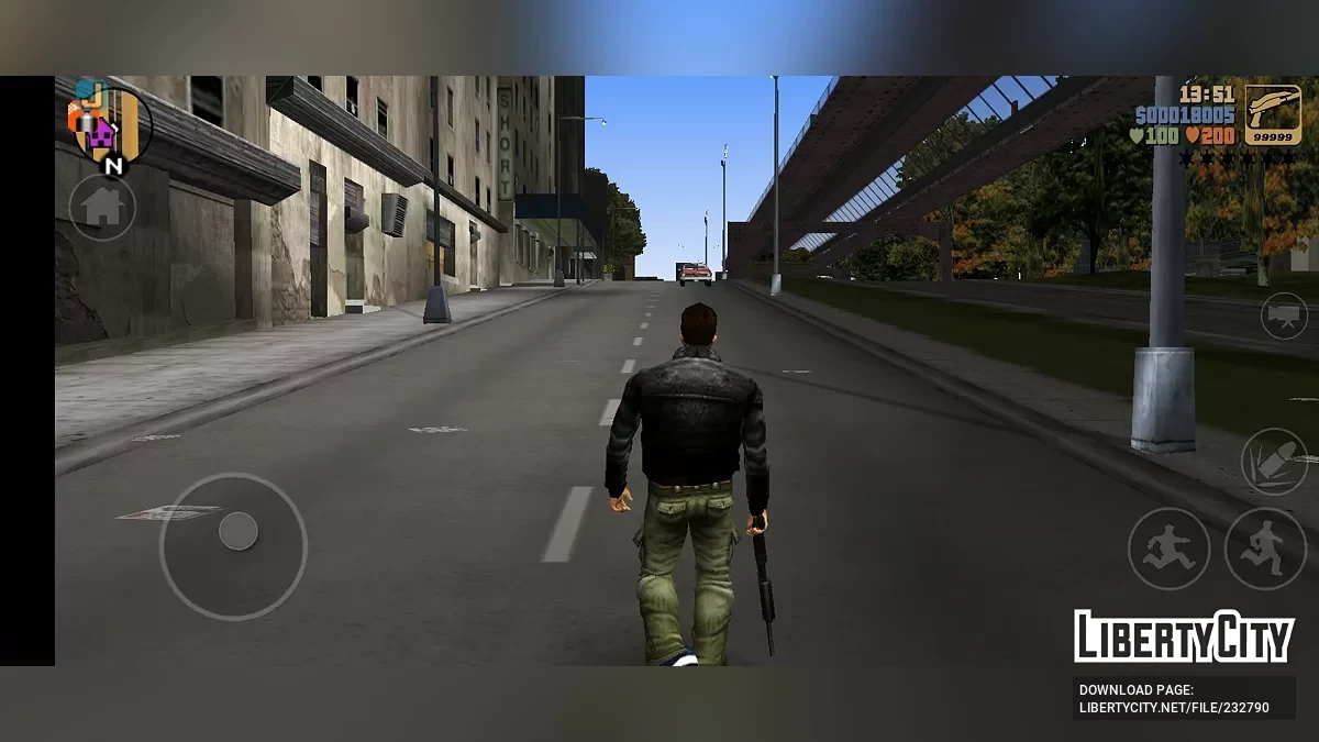 Исправление для широкоформатного экрана / GTA 3 (iOS, Android)