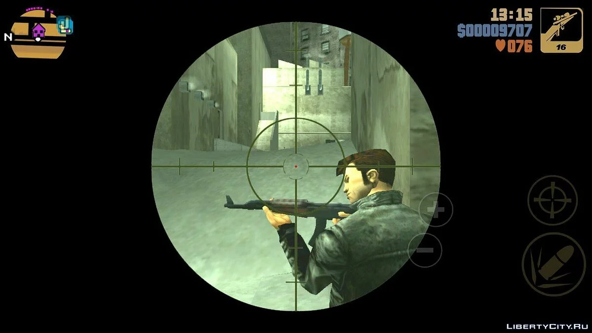 Двойник Клода / GTA 3 (iOS, Android)
