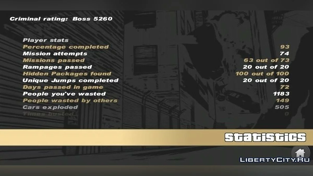 Сохранение на 93% / GTA 3 (iOS, Android)