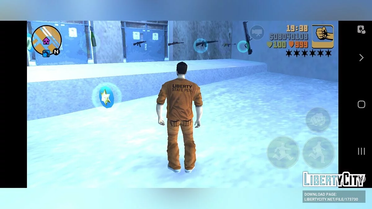 Сохранение на 100% с тюремной робой / GTA 3 (iOS, Android)