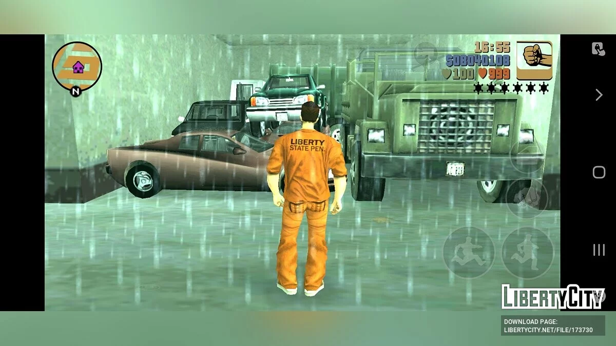 Сохранение на 100% с тюремной робой / GTA 3 (iOS, Android)