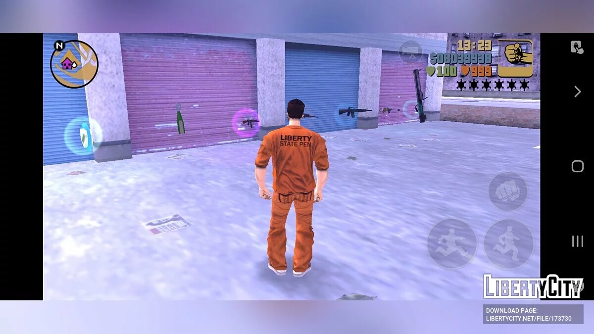 Сохранение на 100% с тюремной робой / GTA 3 (iOS, Android)