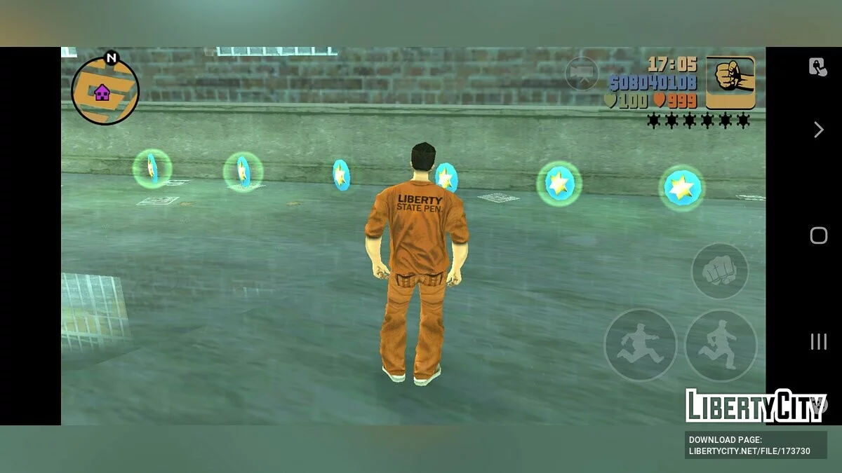 Сохранение на 100% с тюремной робой / GTA 3 (iOS, Android)