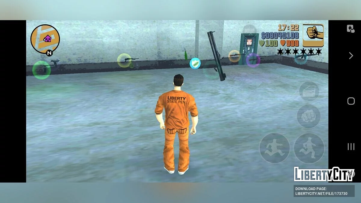 Сохранение на 100% с тюремной робой / GTA 3 (iOS, Android)