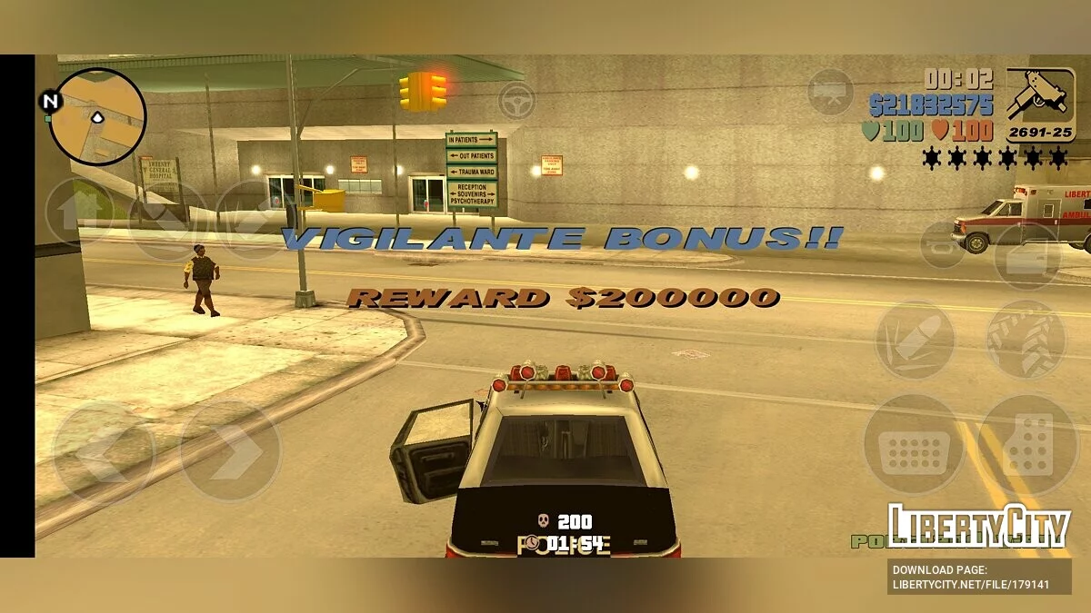 Стартовое сохранение / GTA 3 (iOS, Android)