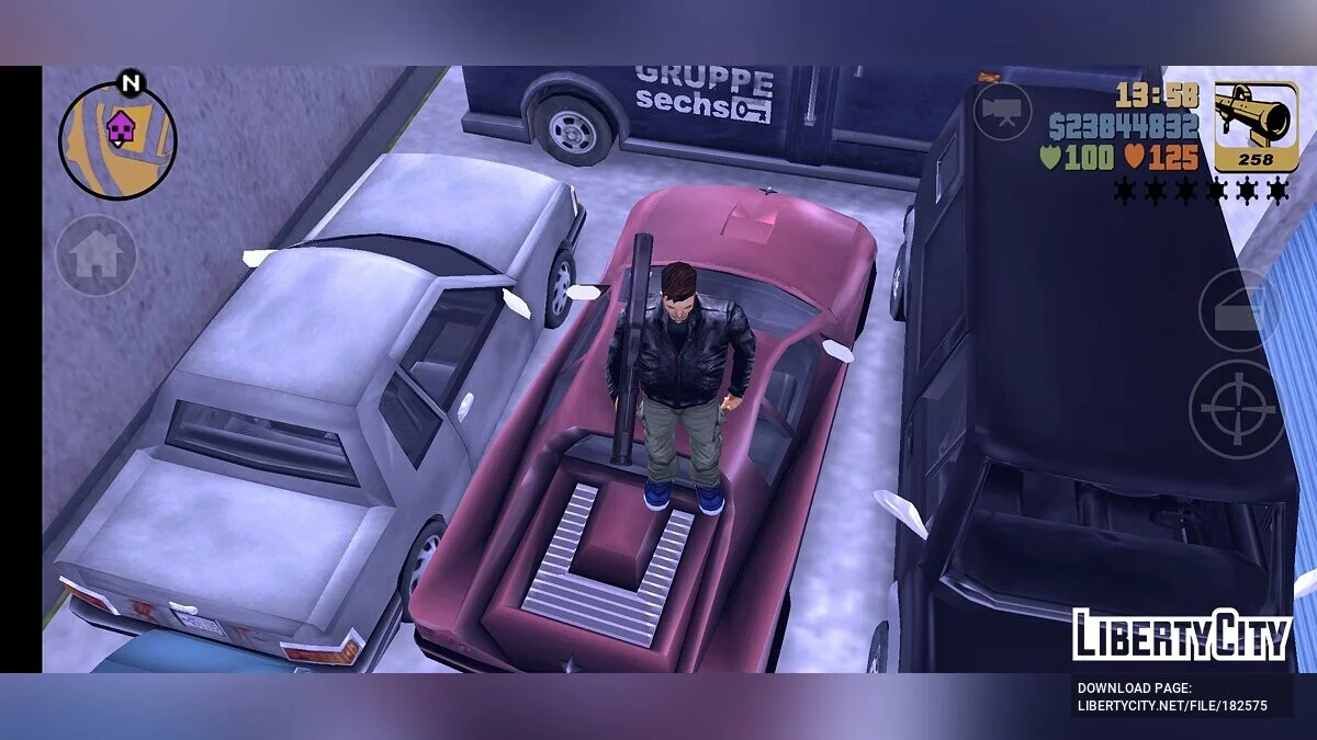 Сохранения 100% с 28 Уникальными Транспортами / GTA 3 (iOS, Android)