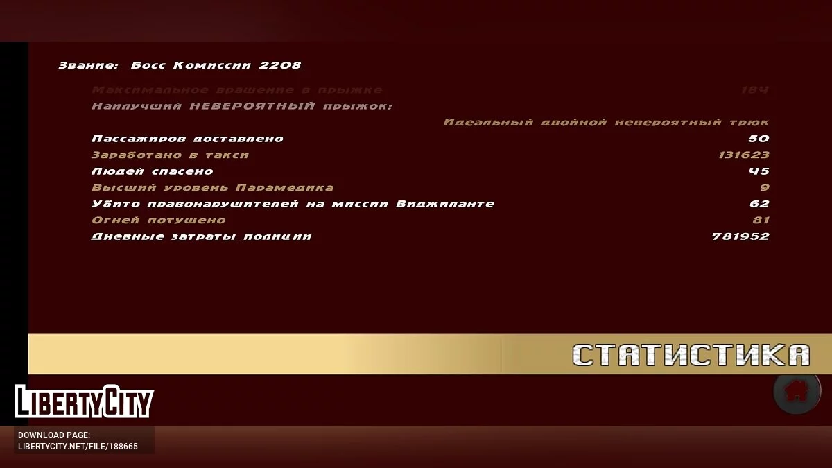 Forelli Redemption - стартовое сохранение / GTA 3 (iOS, Android)