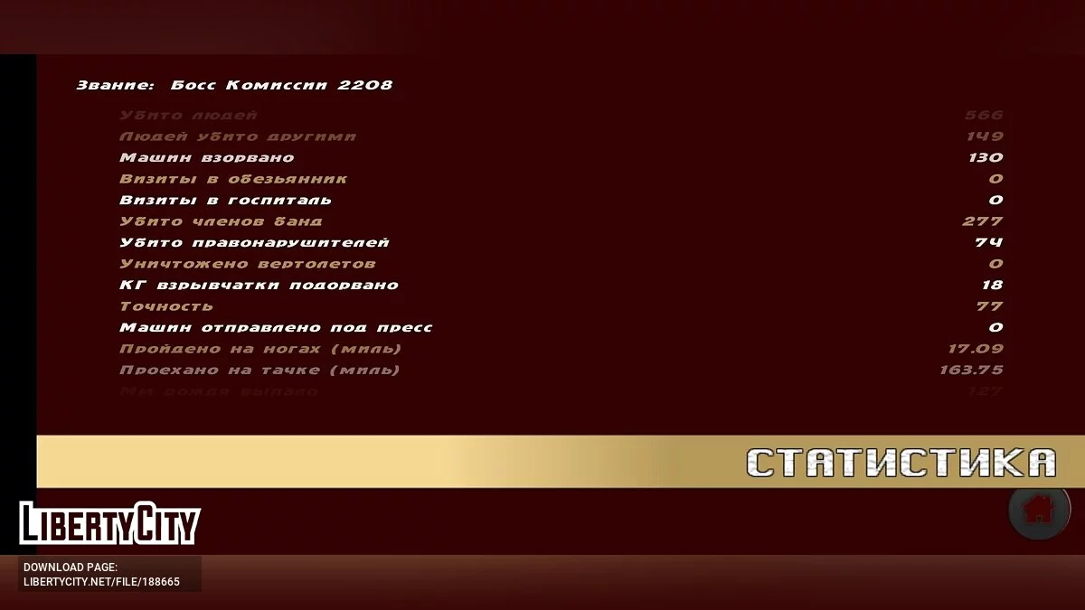 Forelli Redemption - стартовое сохранение / GTA 3 (iOS, Android)