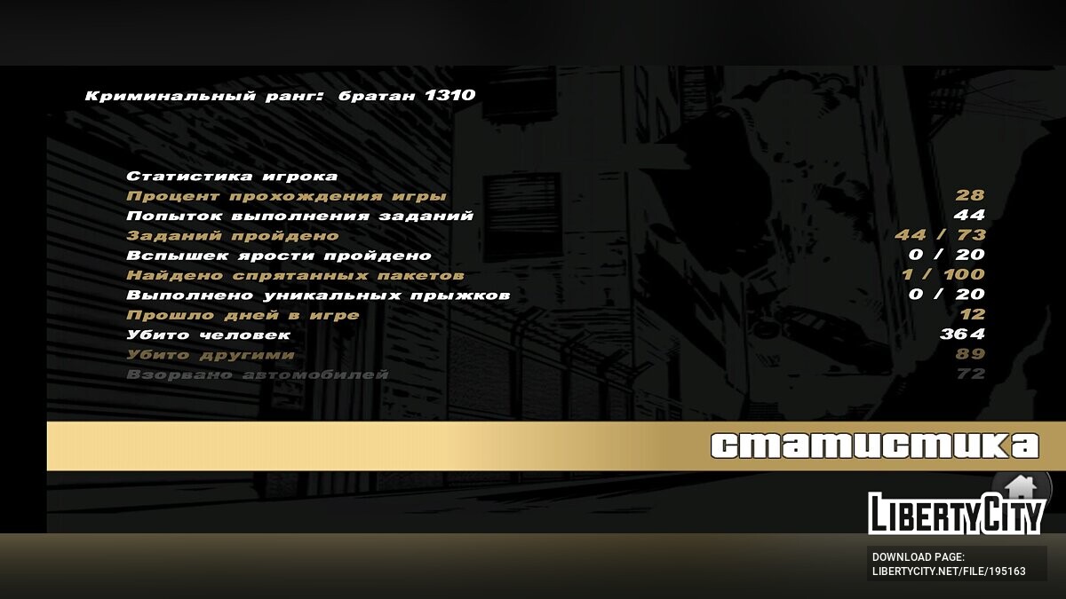 Сохранения для GTA 3 (iOS, Android): 29 сохранений на ГТА 3 (iOS, Андроид)