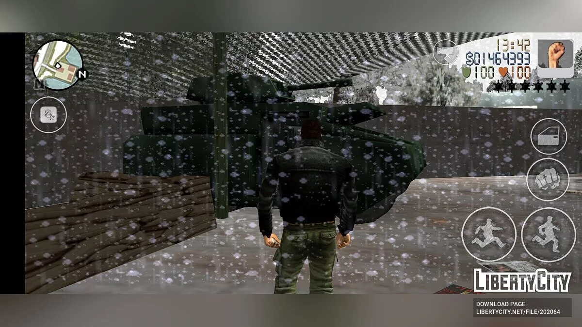 Сохранение для мода Frosted Winter / GTA 3 (iOS, Android)