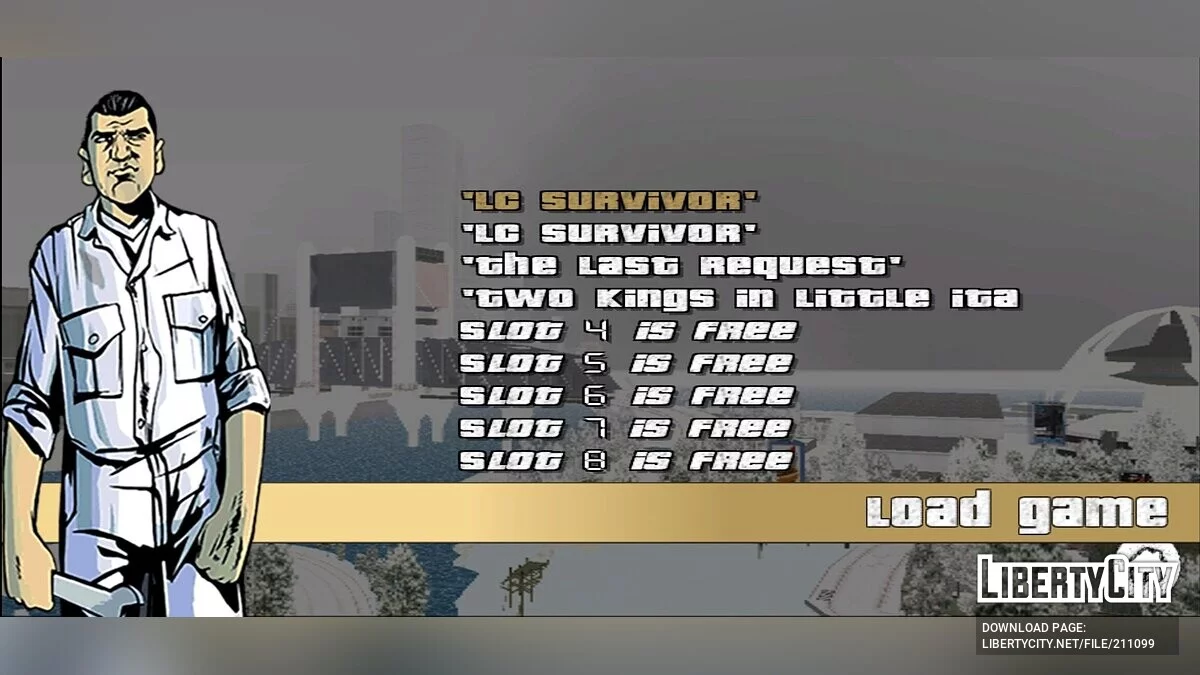 GTA Frosted Winter - Сохранения после каждой миссии + Хороший старт / GTA 3 (iOS, Android)