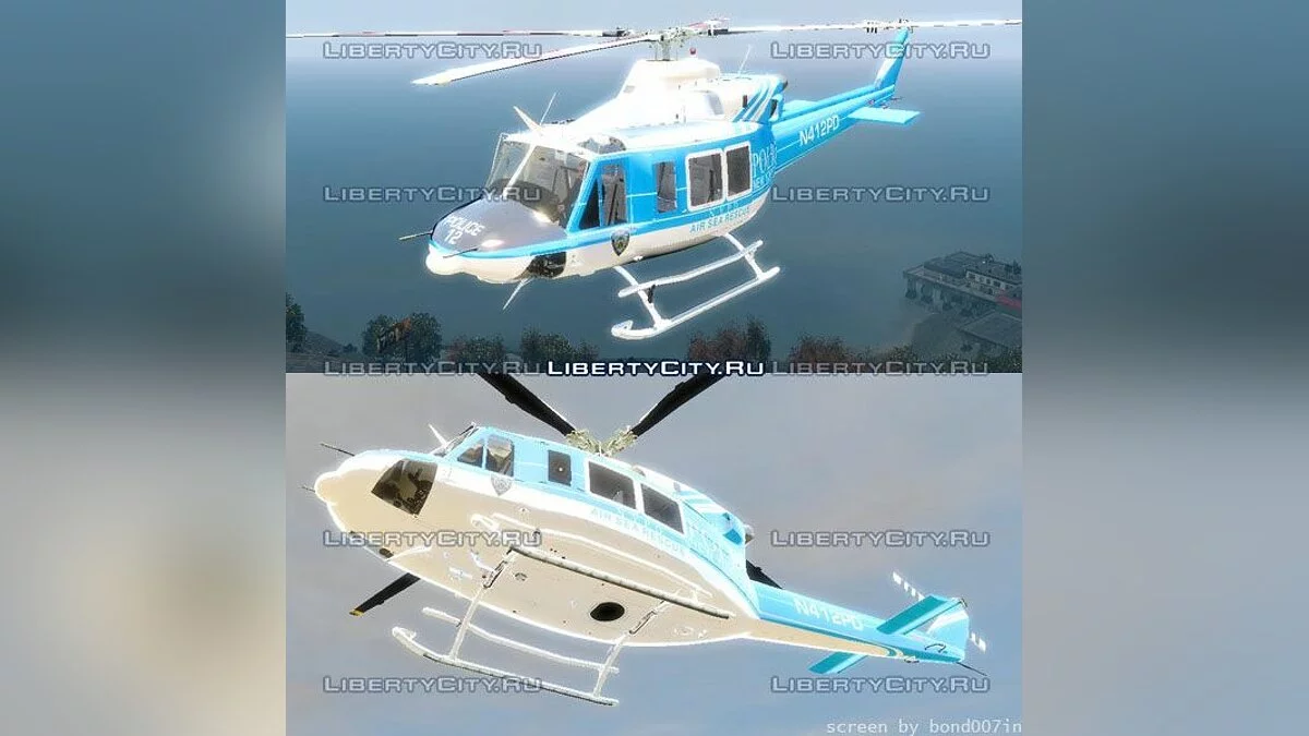 Bell 412 EP v.1.0 / GTA 4
