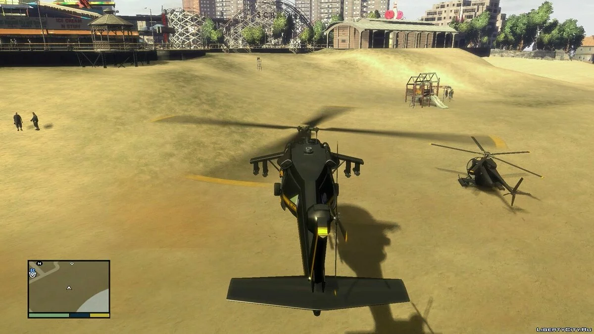 Буззард и Аннихилятор in style GTA V / GTA 4